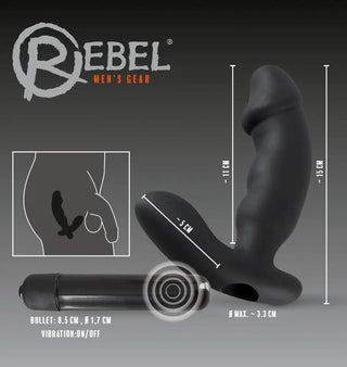 Rebel Prostatavibrator 15 Cm