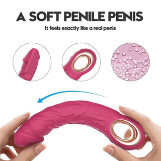 Lovetoys Dildovibrator Silikon