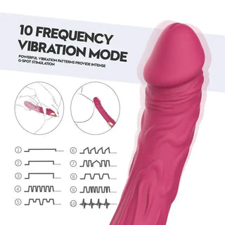 Lovetoys Dildovibrator Silikon