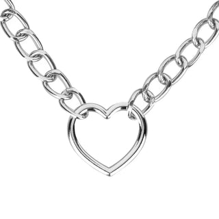 Bedroom Fantasies Silver Koppelhalsband