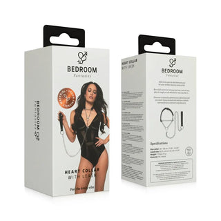Bedroom Fantasies Silver Koppelhalsband