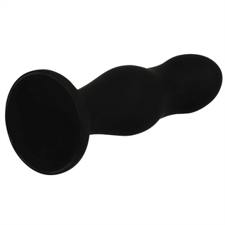 Black&Silver Silikon Buttplug