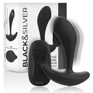Black&Silver Dwane Vibrerande Plugg