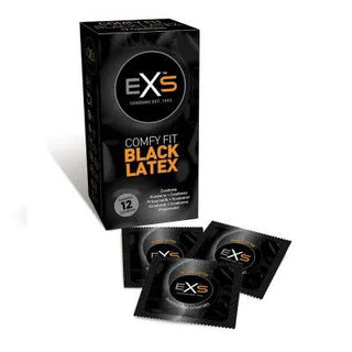 EXS Kondomer Svart 12 St