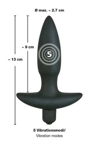 Black Velvets Ankarplugg I Silikon