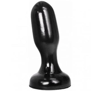 All Black Buttplug Med Sugpropp