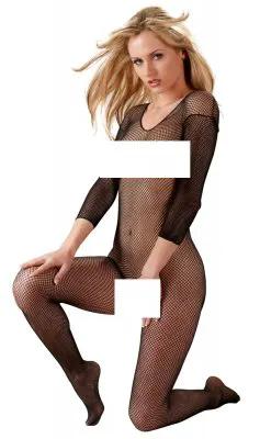 Fisknät Catsuit Svart