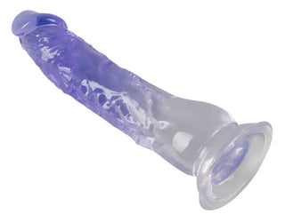 Transparent Dildo 22 Cm Med Ådror