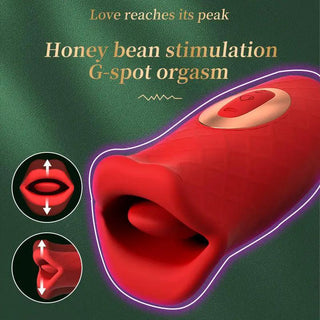 Rose Klitorisstimulator Med Vibration