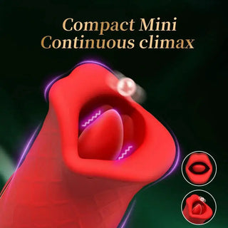 Rose Klitorisstimulator Med Vibration
