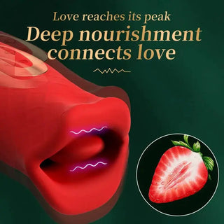 Rose Klitorisstimulator Med Vibration