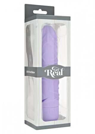 Get Real Vibrator Lila Silikon