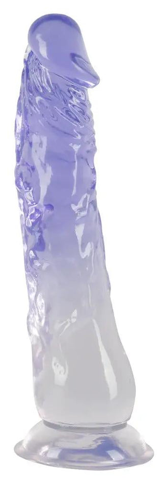 Transparent Dildo 22 Cm Med Ådror