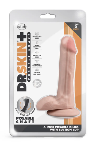 Dr Skin Dildo Flexibel 6 Tum