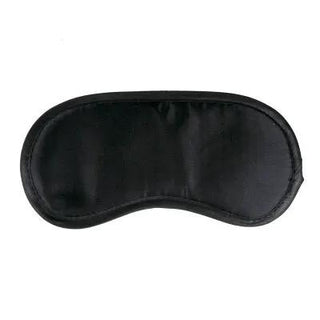 Svart Satin Ögonmask För Intim