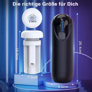 Automatisk Masturbator Med Sugfunktion
