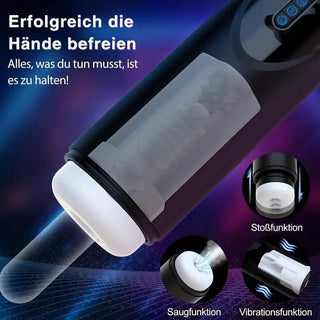Automatisk Masturbator Med Sugfunktion