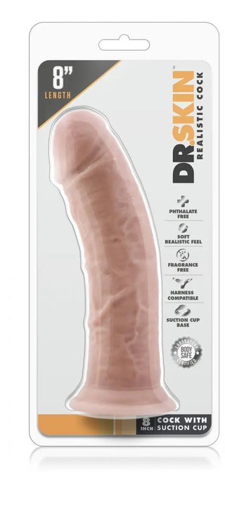 Dr Skin Dildo Med Sugpropp 20 Cm