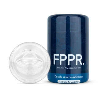 FPPR Dubbel Masturbator Transparent