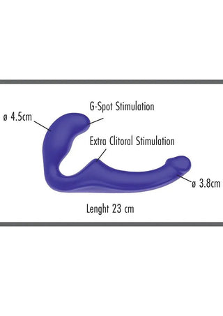 Toyjoy Dubbeländad Dildo