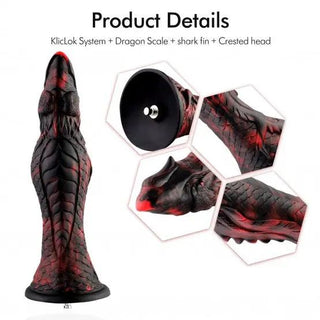 KlicLok Dildo 26 Cm Silikon