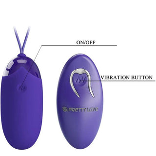 Pretty Love Vibratorägg Fjärrkontroll