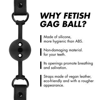 Fetish Submissive Silicone Ball Gag