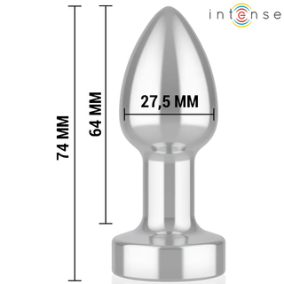Intense Analplugg Vibrerande Metall