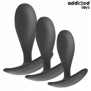Addicted Toys Analpluggset Silikon