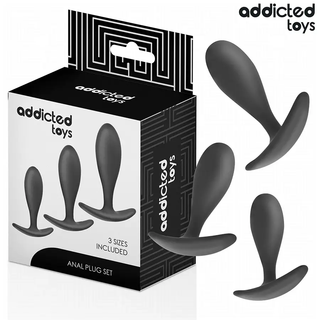 Addicted Toys Analpluggset Silikon