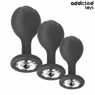 Addicted Toys Analpluggar Tre Delar