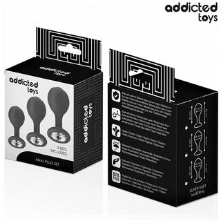 Addicted Toys Analpluggar Tre Delar