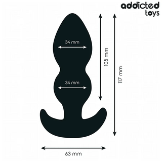 Addicted Toys Analplugg Silikon L