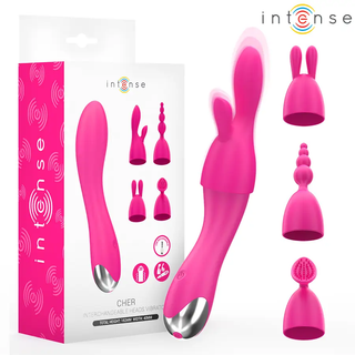 Intense Cher Vibrator Med Bytbar Topp