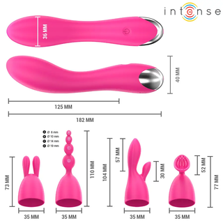 Intense Cher Vibrator Med Bytbar Topp