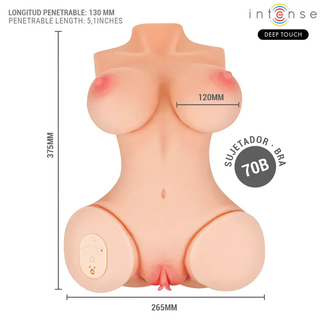 Intense Deep Touch Torso-masturbator