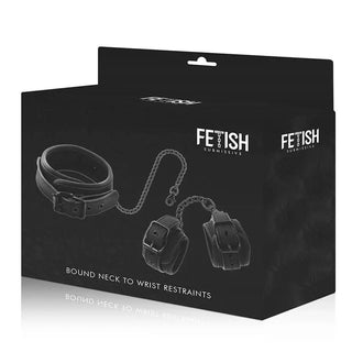 Fetish Halsband Och Handbojor