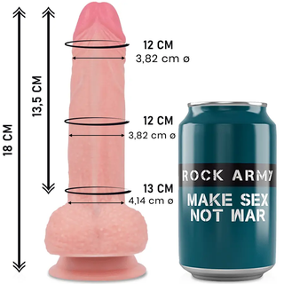 Rock Army Mustang Dildo Med Sugkopp