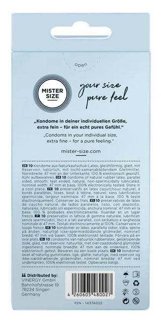 Mister Size Kondom Latex