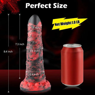 Monster Böjd G-Punktsdildo