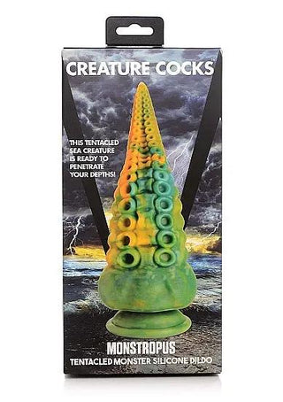 Monstropus Silikondildo Med Tentakler