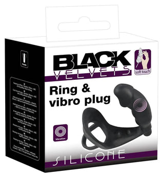 Black Velvets Penisring Och Prop