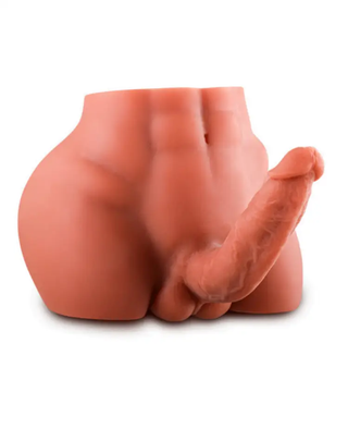 Manlig Masturbator Med Tung Kropp