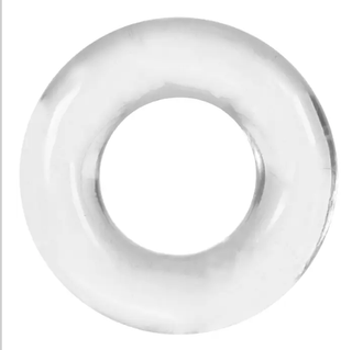 Cockring Duo Svart Transparent