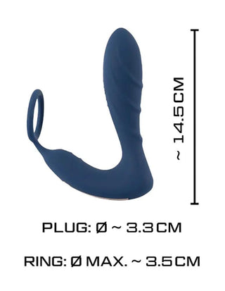 Prostata Vibrator Med Penisring Fjärr