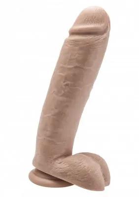 Realistisk Dildo Med Sugpropp 25 Cm