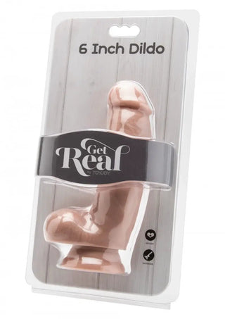 Get Real Dildo Med Pung 15 Cm