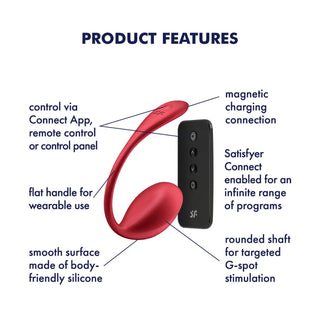 Satisfyer Shiny Petal Vibrationsägg