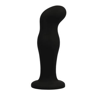 Black&Silver Silikon Buttplug
