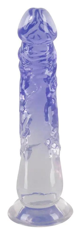 Transparent Dildo 22 Cm Med Ådror